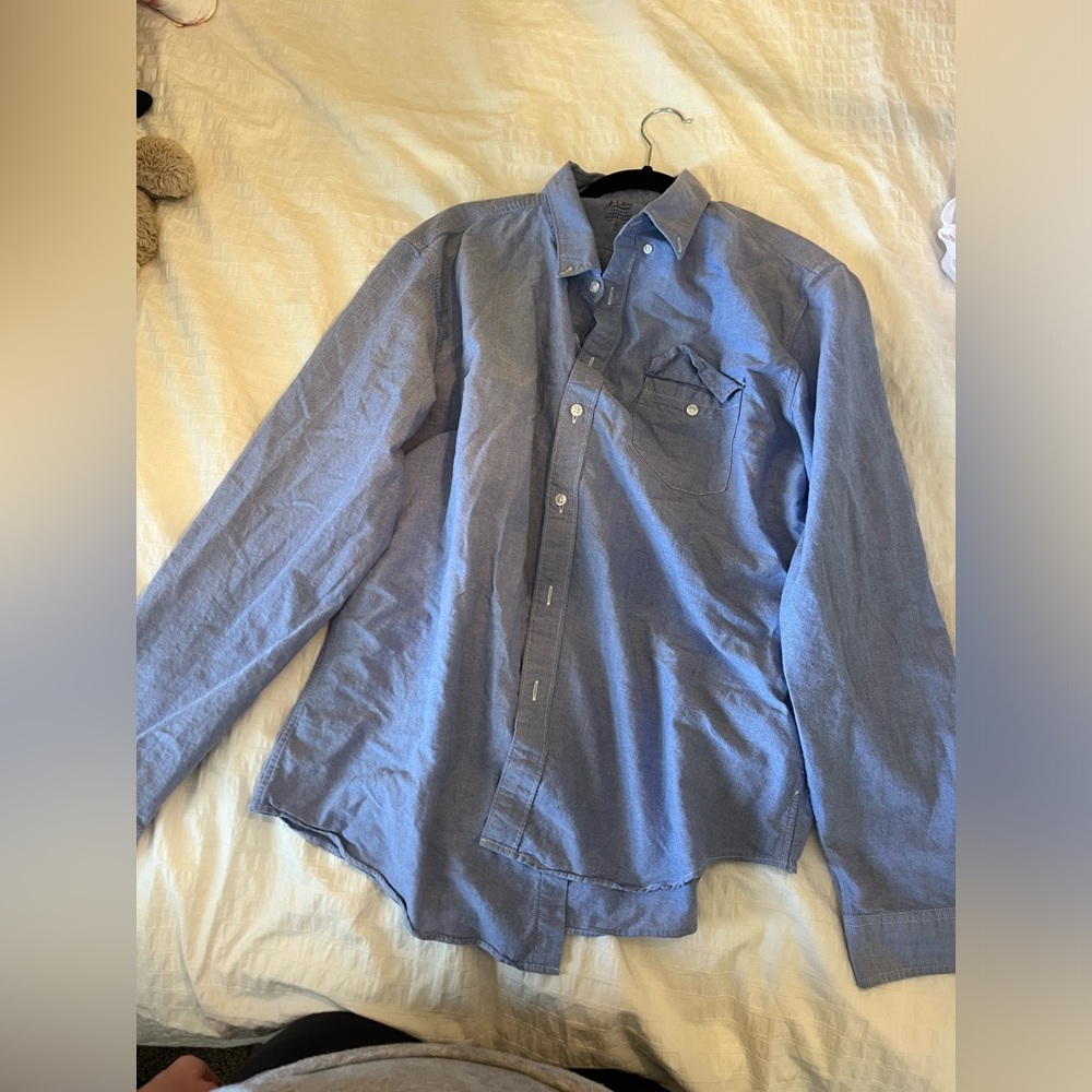 JCrew Oxford cloth men’s Button Up